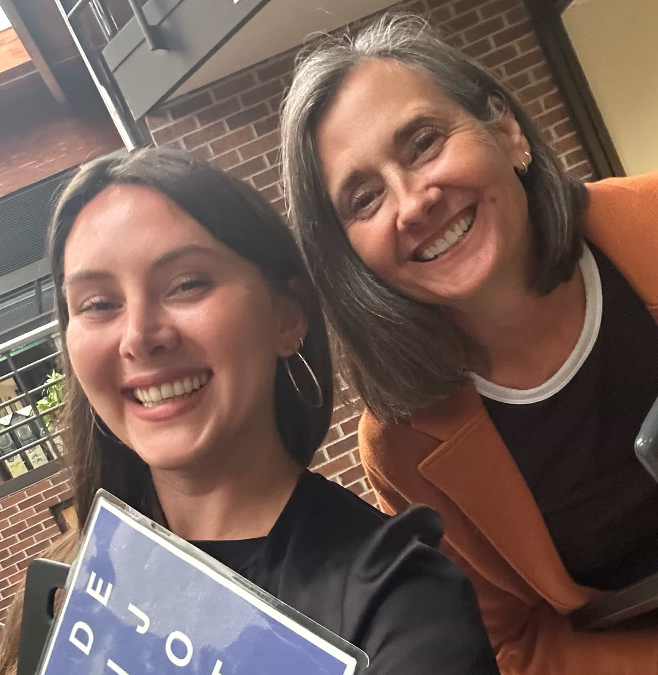 The Bridge founders Natalia Meehan and Maria Welch together